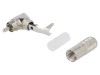 Conector RCA tată 90&deg; din argint - SWITCHCRAFT