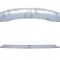 Spoiler bara spate VW Touran (1t3), 07.2010-08.2015 pentru modele fara carlig de remorcare, grunduita (fara gaura disp. remorcare)