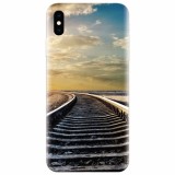 Husa silicon pentru Apple Iphone XS, Railroad Horizon