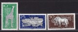 GERMANIA 1965 FAUNA ZOO BERLIN 10 ANI DE LA INFIINTARE SERIE MNH, Nestampilat