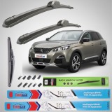 Cumpara ieftin Ștergătoare auto Peugeot 3008 II (2016-2020) TeamCar Set Complet 700mm/400mm/230mm Negru OE: 1616853280