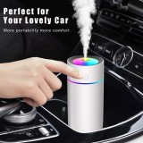 Umidificator Difuzor aroma aromatherapy auto 320 ml rgb + cadou ulei!