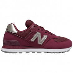 Pantofi sport New Balance WL574 SYNTHETIC NUBUCK / METALLIC POPS foto