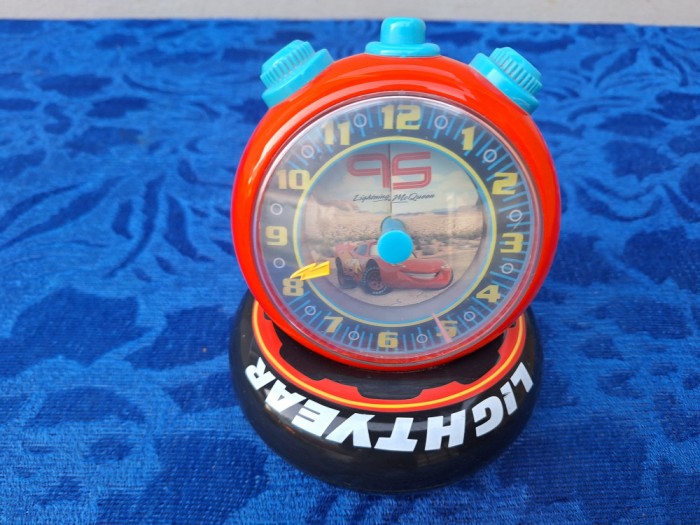 ***Fulger Lighting McQueen Disney Cars | Ceas desteptator copii |