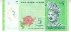 B11 4 - Bancnota foarte veche - Malaezia - 5 ringgit
