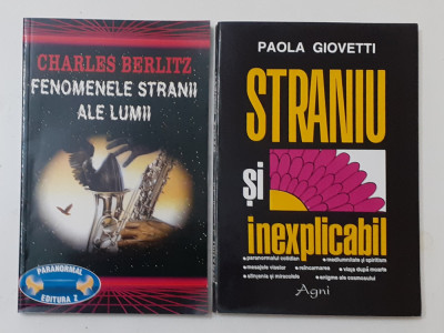 Charles Berlitz - Fenomenele Stranii Ale Lumii + Straniu Si Inexplicabil 2 Carti foto