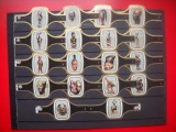 HOPCT LOT NR 96 AFRICA ARTA NEAGRA -18 BUC-ETICHETE VECHI DE TRABUCURI/ CIGARS LABELS -COLECTIE DE LUX-