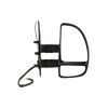 Oglinda exterioara Citroen Jumper 1999-2006, Fiat Ducato 1999-2006, Peugeot Boxer 1999-2006, Dreapta, Crom, electrica, carcasa neagra, Convex, BestAu