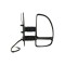 Oglinda exterioara Citroen Jumper 1999-2006, Fiat Ducato 1999-2006, Peugeot Boxer 1999-2006, Dreapta, Crom, electrica, carcasa neagra, Convex, BestAu