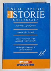 DeAGOSTINI - ENCICLOPEDIE DE ISTORIE UNIVERSALA , 2003 * EDITIE CARTONATA * MINIMA UZURA