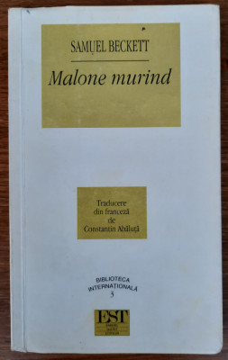 Malone murind, Samuel Beckett foto