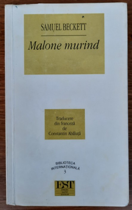 Malone murind, Samuel Beckett