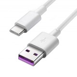 Cumpara ieftin Cablu USB-C Dactylion, Incarcare Rapida 3.3A, Transfer Date, 1m, Alb