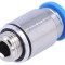 Conector push-in simplu cu garnitură NBR