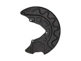 Protectie stropire disc frana Audi A3 (8v) 06.12-07.16, Convertible 10.13-07.16, Sedan 05.13-07.16, Sportback 09.12-07.16; Seat Leon (5f) 11.12-12.20