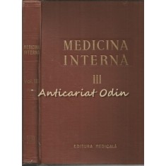 Medicina Interna III - Redactia: Acad. Prof. Dr. N. G. Lupu