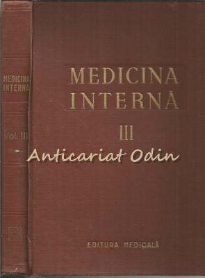 Medicina Interna III - Redactia: Acad. Prof. Dr. N. G. Lupu foto