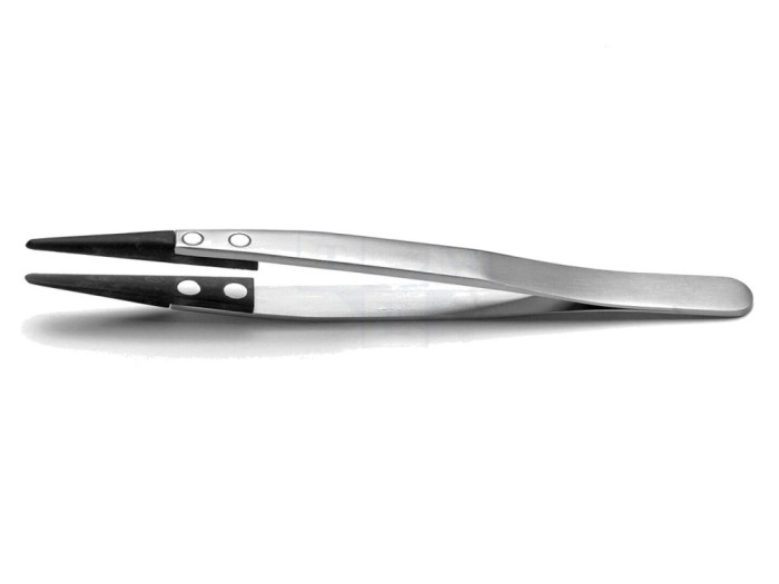 Pensetă ESD cu v&acirc;rf &icirc;ngust 2,2x2,2mm