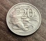 C50 - Moneda foarte veche - 20 centi - Australia - 1969