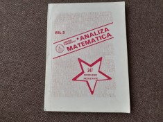 Andrei Vernescu - Analiza matematica (volumul 2) foto