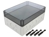 Carcasă universală gri IP66 180x254x111mm