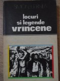 Locuri si Legende Vranceane - Simion Harnea, 1978, Editura Sport-Turism, Geografie, Carte veche, 197 pagini