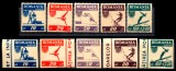 1946 LP199 serie Organizatia Sportului Popular MNH, Sport, Nestampilat