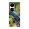 Husa compatibila cu Huawei Nova Y70 model Blue and gold Macaw, Silicon, TPU, Viceversa
