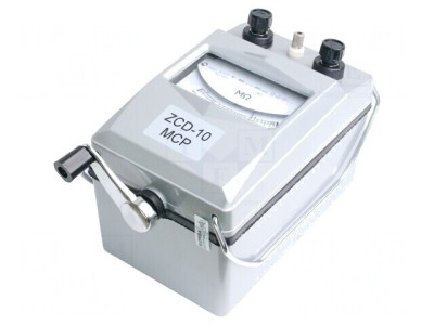 Aparat de Măsură Rezistență Izolație Analog 2.5kV 2.5G&amp;Omega; ZCD-10/11D-10 foto