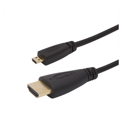 Cablu micro HDMI Carguard, 30 AWG, 3 m, Negru foto