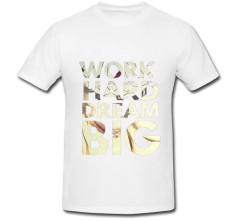 Tricou &amp;quot; Munceste din greu! &amp;quot; foto
