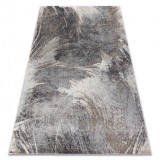 Covor FUSION 9617 gri inchis / maro - Abstract, modern, 80x150 cm