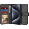 Husa pentru Apple iPhone 15 Pro, Techsuit, Diary Book, Neagra