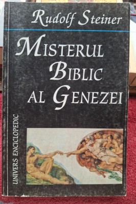 Misterul biblic al genezei - Rudolf Steiner foto