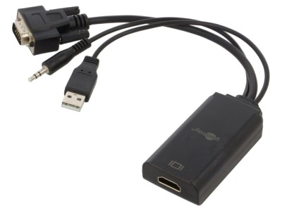 Convertor Audio/Video Negru foto
