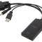 Convertor HDMI negru FullHD 1080p