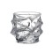 Pahar, pentru whiskey, Starlight Wave, 330 ml, din sticla, 9.5 cm inaltime, 7.5 cm latime, 9 cm adancime