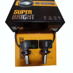 Set 2 becuri auto LED H7 80W - 10.000 LM