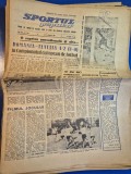 ziarul sportul popular 3 noiembrie 1966 -fotbal romania- elvetia 4-2,calendarul competiilor sportive republicane