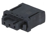 Conector cablu-placă tată 3 pini 2,54mm har-flexicon mufă