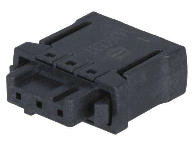 Conector cablu-placă tată 3 pini 2,54mm har-flexicon mufă