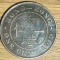 R08 Hong Kong - raritate istorica bronz - 1 cent 1919 Heaton - George V - superba!