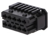 Mufă Auto MCP 2.8 Femelă 10 PIN Neagră, TE Connectivity