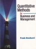 Quantitative Methods Business Management - Frank Dewhurst, McGraw-Hill Irwin, engleza, CD