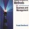Frank Dewhurst - Quantitative Method for Business and Management + CD