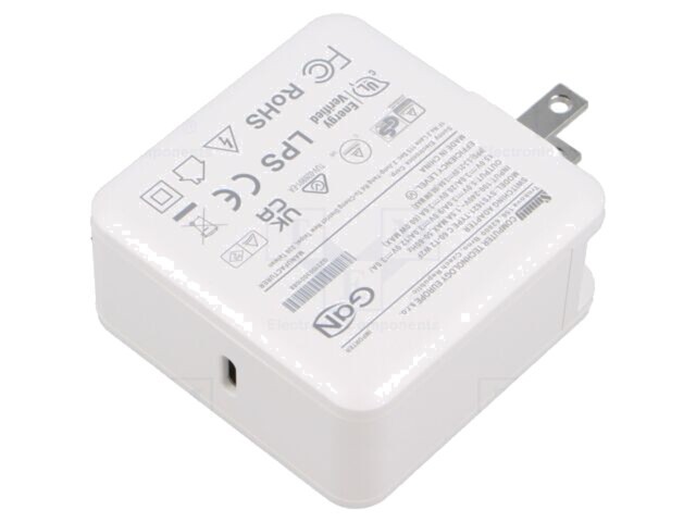 Alimentator pulsatoriu SUNNY 5V DC 3A 60W GaN plug-in USB-C
