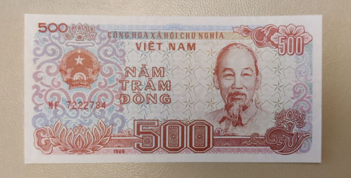 Vietnam - 500 Dong (1988)