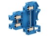 Conector &Icirc;mbinare Șine 0,2-4mm&sup2; 4 Borne Albastru 32A