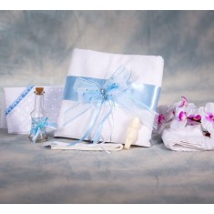 Trusou botez fluturasi bleu NK030