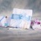 Trusou botez fluturasi bleu NK030